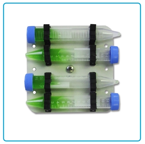 Benchmark H1000-MR-T150H MAGic Clamp Tube Rack, 4 x 15ml tubes, horizontal