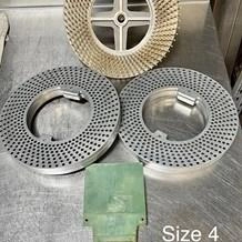 CAPSUGEL Size 4 PD-8 &amp; ULTRA 8 Partial Change Part Set - RECONDITIONED