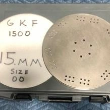 BOSCH GKF 1500 Size 00 Dosing Disc 15mm - NEW