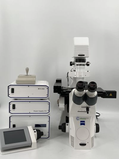 Zeiss Axio Observer Z1 Inverted Phase Contrast Motorized Fluorescence Trinocular w/ Definite Focus Microscope