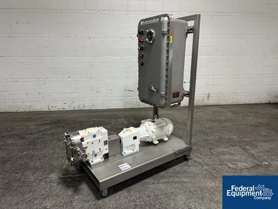 Wright Stainless Steel Lobe Pump Wash Down Duty, Model 0600 TRA10,