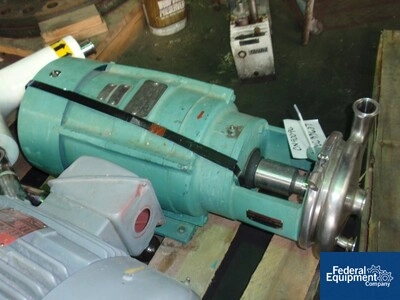 2" x 1.5" Tri-Clover Centrifugal Pump, S/S, 15 HP