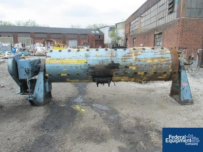 3' x 12' Paul Abbe Ball Mill, C/S, Jacketed