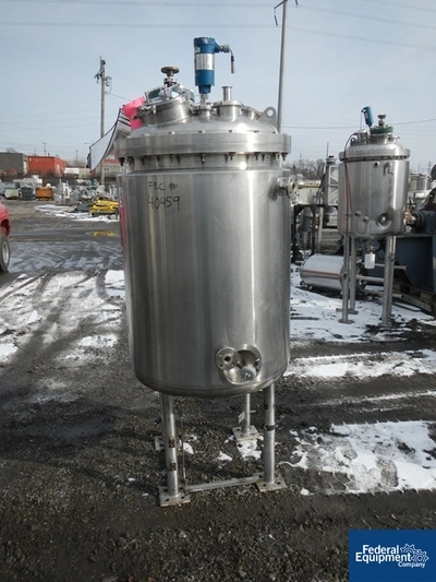 500 Liter Precision Reactor, 316L S/S, 45/100#