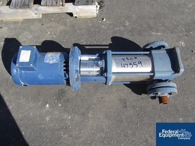 Grundfos Pump, Type CR3-13, 3 HP