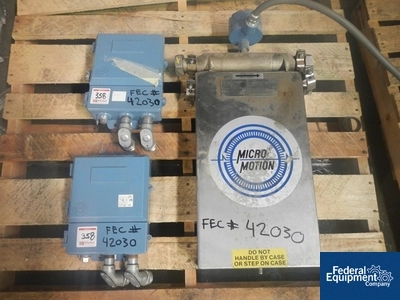 Micro Motion Flow Meter, Model DS 150, S/S