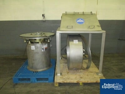 Sweco Bag Dump Station with 40" Screener, S/S