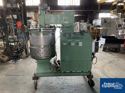 95 Gal Twin Motion Vacuum Mixer, S/S