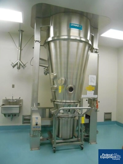 O'Hara Fluid Bed Dryer Granulator, Model FBDG 30, 316L S/S