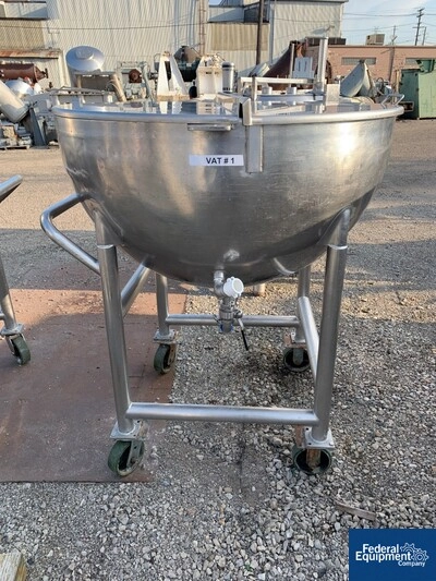 100 Gallon Groen Kettle, 316 S/S, 25#