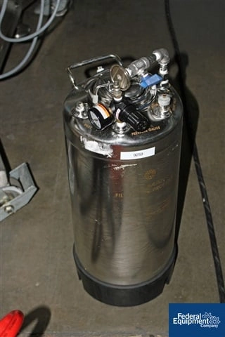 5 Gal Gelman Pressure Tank, S/S