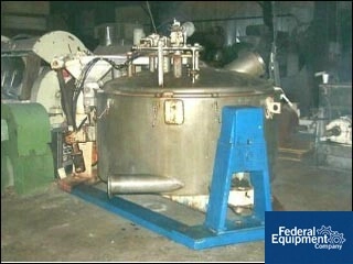 60" x 20" Western States Basket Centrifuge, S/S