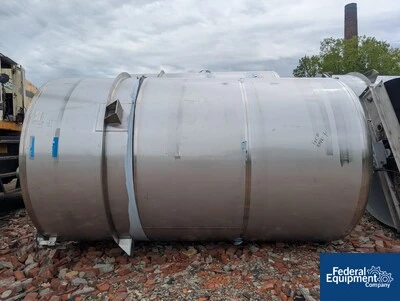 4,100 Gal ICCNW Mix Tank, 304 S/S, 3 HP