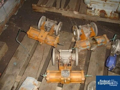 2" Contromatic Ball Valves S/S, Qty. 5