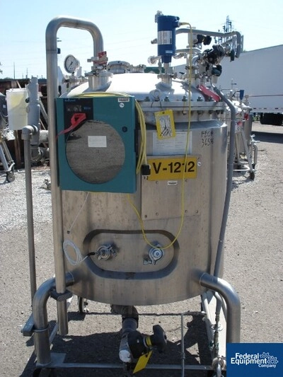 500 Liter DCI Receiver, 316L S/S, 30/100#