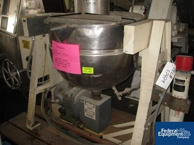 50 Gal Groen Kettle, S/S, 125#