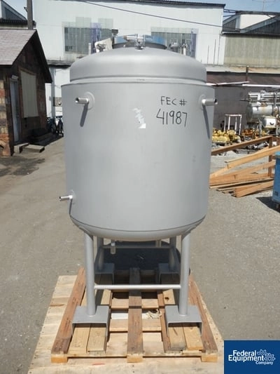 110 Gal Alloy Products Reciever, 316L S/S, 30/120#