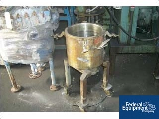 5 HP Myers Dual Shaft Mixer, Model HV550/500-5-5-769, S/S