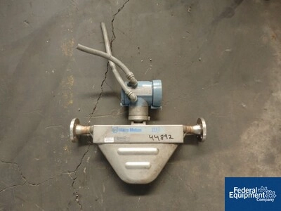 1" Micro Motion Flow Meter, 316 S/S
