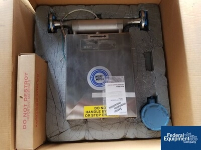 1" Micro Motion Flow Meter, S/S