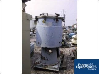 15 HP Abbe Dispersall Mixer, S/S, 100 Gal