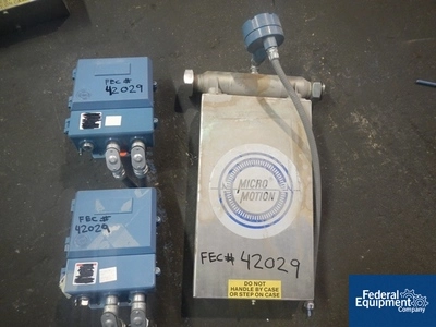 Micro Motion Flow Meter, Model DS 150, S/S