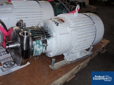 2" x 1.5" Tri-Clover Centrifugal Pump, S/S, 7.5 HP