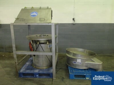 Sweco Bag Dump Station with 40" Screener, S/S