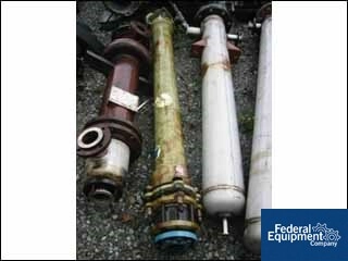 72 Sq Ft Karbate Heat Exchanger, 75/75#