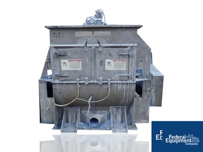 26 Cu Ft American Process Fluidized Zone Mixer, Model FZM26