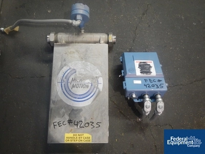 Micro Motion Flow Meter, Model DS 150, S/S