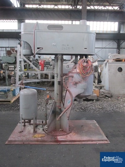 5/3 HP Hockmeyer Dual Shaft Disperser, Model CSM-5, S/S