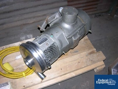3" x 1.5" x 8" Tri-Clover Centrifugal Pump, S/S, 7.5 HP