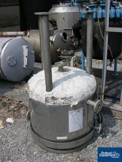 40 Gal Precision Stainless Reactor, 316L S/S, 30/100#