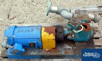 2.5" Blackmer Rotary Vane Pump, C/S, 5 HP