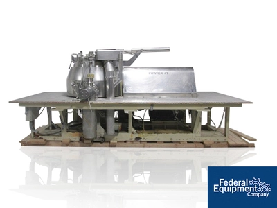 600 Liter Glatt Powrex High Shear Mixer, S/S, Model FM-VG600