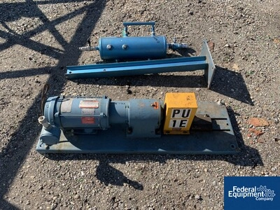 Zenith Meter Pump Base only with Motor, 2 HP