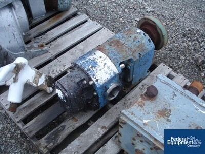 4" G &amp; H Rotary Lobe Pump, S/S, 40 HP