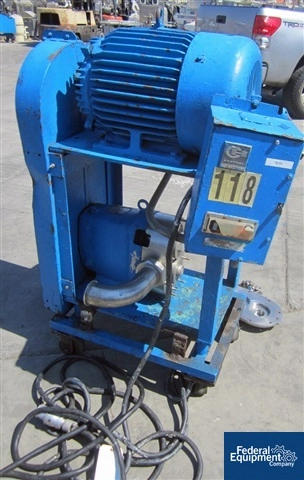 3" Waukesha Pump, S/S, 10 HP