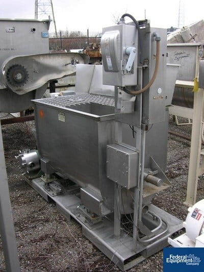25 Cu Ft Process Engineering Paddle Blender, S/S, 2 HP