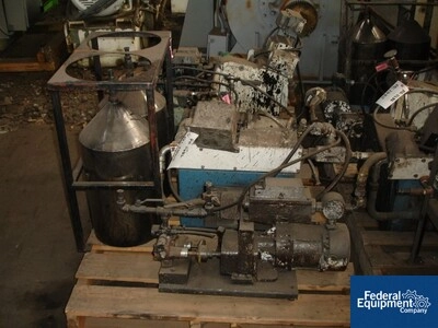 Dyno-Mill KDL-Pilot Horizontal Media Mill, 5 HP