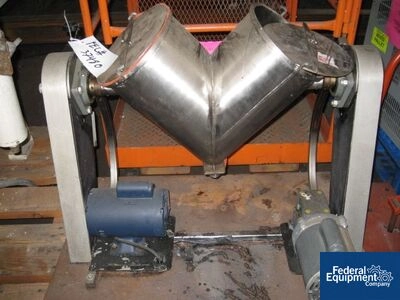 16 Quart P-K Twin Shell Blender, S/S, 125# Density