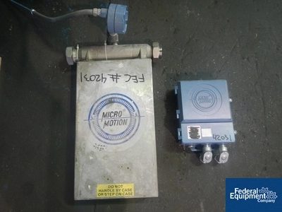Micro Motion Flow Meter, Model DS 150, S/S