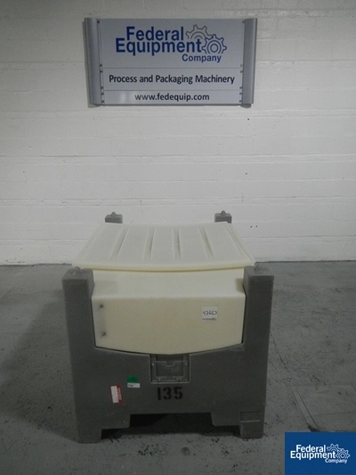 20 Cu Ft Remcon Bin, Plastic