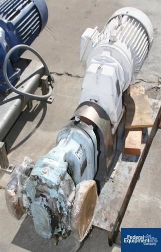 3" Waukesha Rotary Lobe Pump, S/S, 10 HP