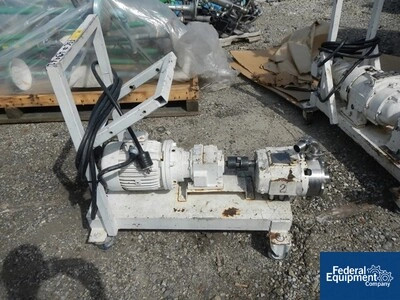 1.5" Waukesha Rotary Lobe Pump, S/S, 2 HP