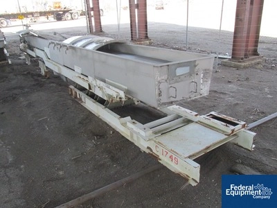 30" x 27' Carrier Posi-Flow Vibrating Conveyor, S/S