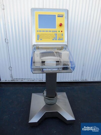 Fette 2200 Tablet Press Control Console