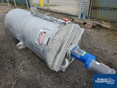 370 Gal Wolfe Mechanical Mix Tank, 304 S/S, 3 HP