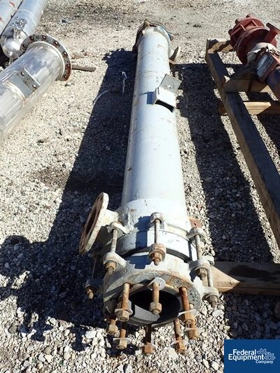 69.94 Sq Ft Union Carbide Karbate Heat Exchanger, 75/75